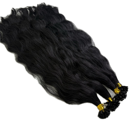 K Tip Natural Wavy #1