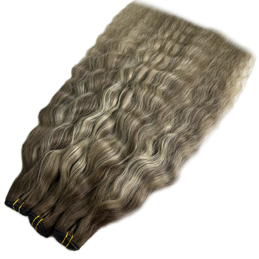 Weft Natural Wave Ombre #6/6.2+60