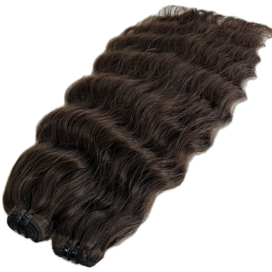 Weft Natural Wavy #1A